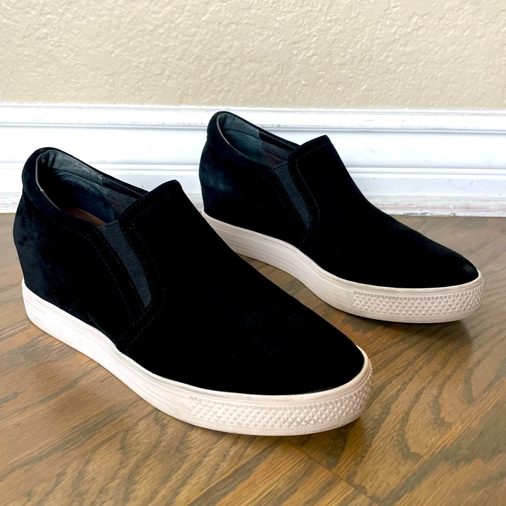 Caslon Wedge Shoes 8.5 suede black shoes